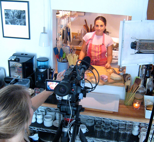 Jill, In Her Tiny Kitchen (photo:New York Times)